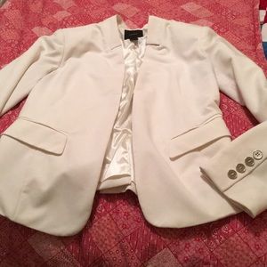 White blazer